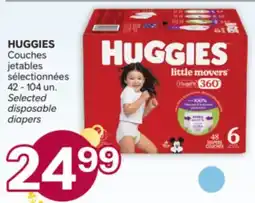 Brunet HUGGIES Couches jetables sélectionnées offer