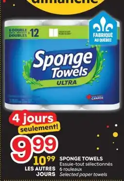 Brunet SPONGE TOWELS Essuie-tout sélectionnés offer