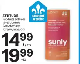 Brunet ATTITUDE Produits solaires sélectionnés offer