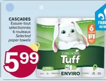 Brunet CASCADES Essuie-tout sélectionnés offer