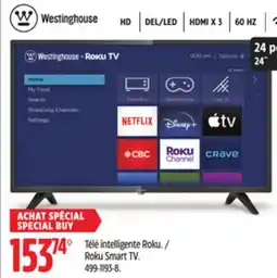 Canadian Tire Roku Smart TV offer