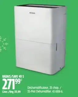 Canadian Tire Noma 35-Pint Dehumidifier offer