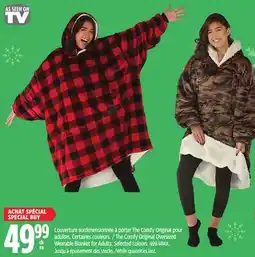 Canadian Tire The Comfy Original Oversized Wearable Blanket for Adults offer