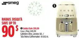 Canadian Tire '50s Retro Coffeemaker offer