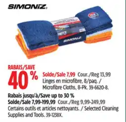 Canadian Tire Selected Cleaning Supplies and Tools offer