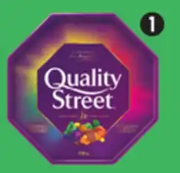 Canadian Tire Taxable Quality Street Chocolate Tin Street, 650g offer
