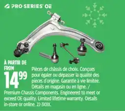 Canadian Tire Premium Chassis Components offer