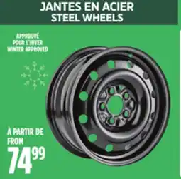 Canadian Tire STEEL WHEELS offer