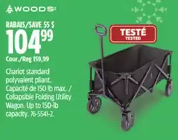 Canadian Tire Collapsible Folding Utility Wagon offer