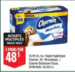 Canadian Tire Charmin Bathroom Tissue, 24=96 Rolls offer