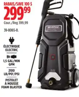Canadian Tire FOAM BLASTER offer