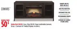 Canadian Tire Canmore 54˝ Media Fireplace offer