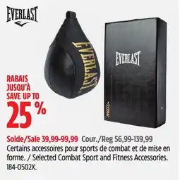 Canadian Tire Selected Combat Sport and Fitness Accessories offer
