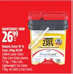 Canadian Tire Tidy Cats Lightweight Cat Litter, 7.7kg offer