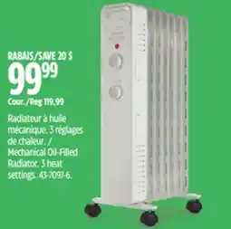 Canadian Tire Noma Mechanical Oil-Filled Radiator offer