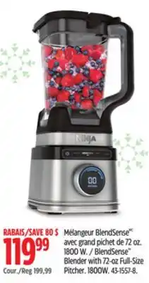 Canadian Tire BlendSense Blender with 72-oz Full-Size Pitcher offer