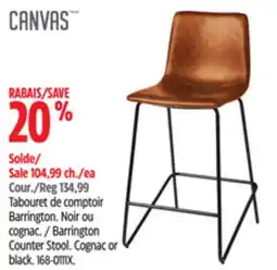 Canadian Tire Canvas Barrington Counter Stool offer