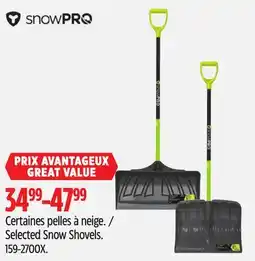 Canadian Tire Yardworks Selected Snow Shovels offer