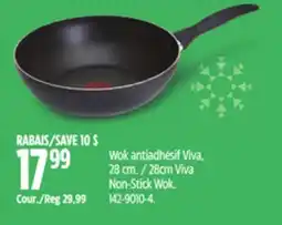 Canadian Tire 28cm Viva Non-Stick Wok offer