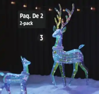 Canadian Tire 99C Glisten Deer and 2´ Fawn offer