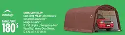 Canadian Tire Shelterlogic Garage-in-a-Box RoundTop Heavy-Duty Shelter offer