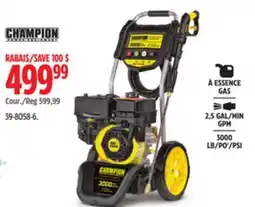 Canadian Tire Champion Pressure Washer offer