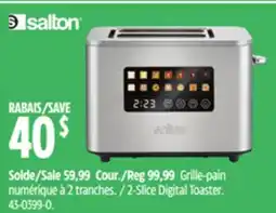 Canadian Tire 2-Slice Digital Toaster offer