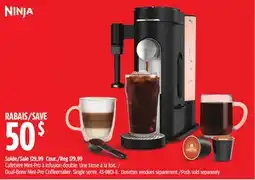 Canadian Tire Ninja Dual-Brew Mini-Pro Coffeemaker offer