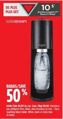 Canadian Tire Terra Sparkling Water Maker offer