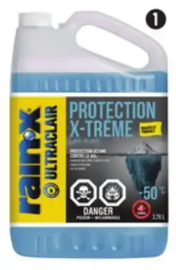 Canadian Tire Rain-X -50°C ClearView Windshield Washer Fluid, 3.78L offer