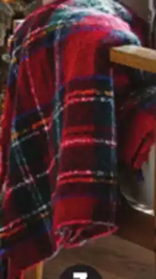 Canadian Tire CANVAS Plaid Throw offer
