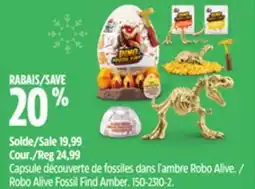 Canadian Tire Robo Alive Fossil Find Amber offer