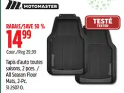 Canadian Tire Motomaster All Season Floor Mats, 2-Pc offer