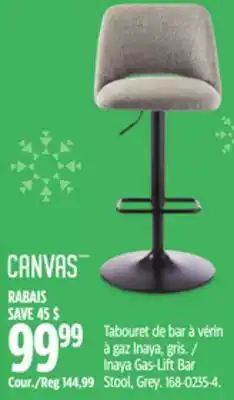 Canadian Tire CANVAS Inaya Gas-Lift Bar Stool offer