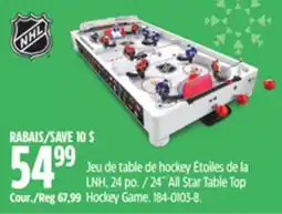 Canadian Tire 24˝ All Star Table Top Hockey Game offer