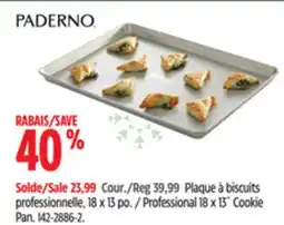 Canadian Tire Professional 18x13˝ Cookie Pan offer
