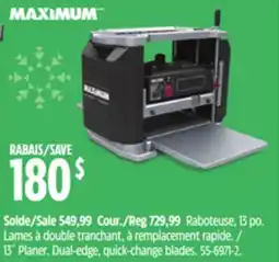 Canadian Tire Maximum Dual-edge, quick-change blades offer