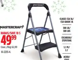 Canadian Tire Mastercraft CSA GRADE 1A 300 LBS STEPSTOOL STEEL offer