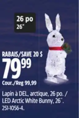 Canadian Tire LED Arctic White Bunny offer