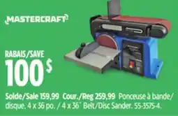 Canadian Tire 4 x 36˝ Belt/Disc Sander offer