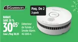Canadian Tire Smoke Alarm offer