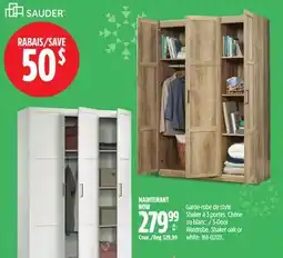 Canadian Tire 3-Door Wardrobe offer