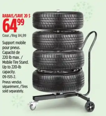 Canadian Tire Mobile Tire Stand offer