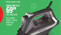 Canadian Tire Access Steam Iron offer