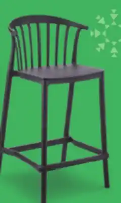 Canadian Tire Plastic Bar Stool, Black offer