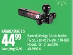 Canadian Tire Tri-Ball Mount offer