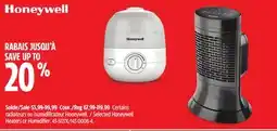 Canadian Tire Selected Honeywell Heaters or Humidifier offer