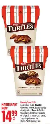 Canadian Tire Taxable Turtles Chocolates offer