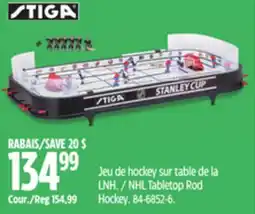 Canadian Tire NHL Tabletop Rod Hockey offer