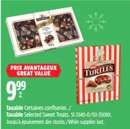 Canadian Tire Taxable Selected Sweet Treats offer